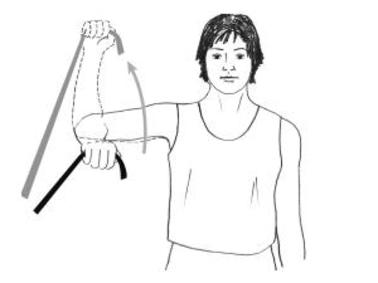 Übungen zur Stärkung der Rotatorenmanschette bei Schulterschmerzen: Außenrotation des Oberarms