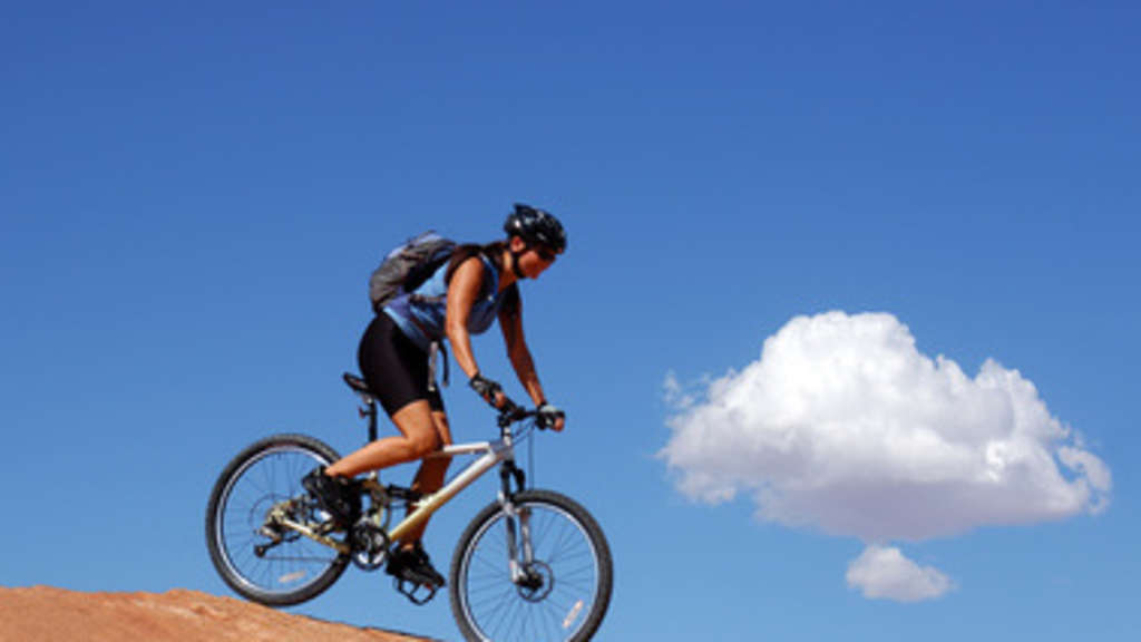 Die richtige Haltung beim Radfahren Radbiometrie
