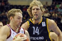 Basketballer besiegen Lettland