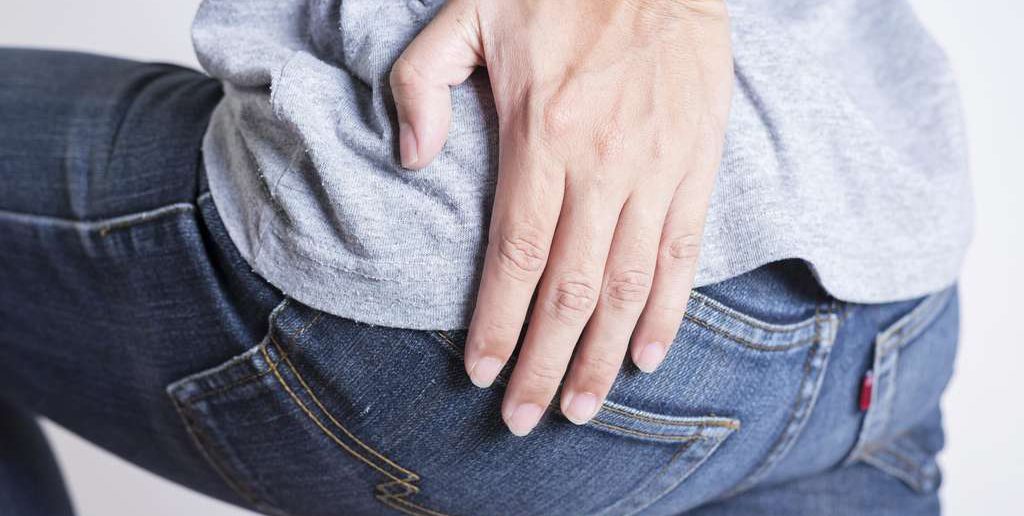 Schmerzen im Gesäß, Soforthilfe