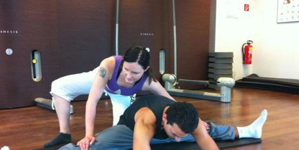 Passives Dehnen im Taekwondo