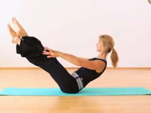 Pilates Mattenprogramm: Boomerang