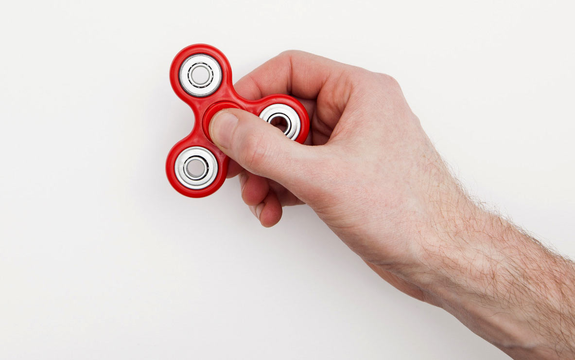 Finger Spinner Anti Stress Pocket  Hand Fidget schwere Ausführing 