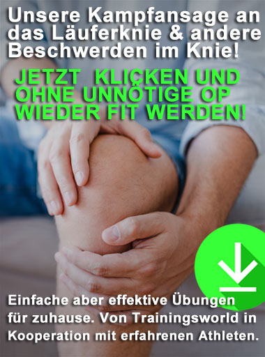 Effektive Übungen gegen Knieschmerzen und bei Beschwerden im Knie für zuhause