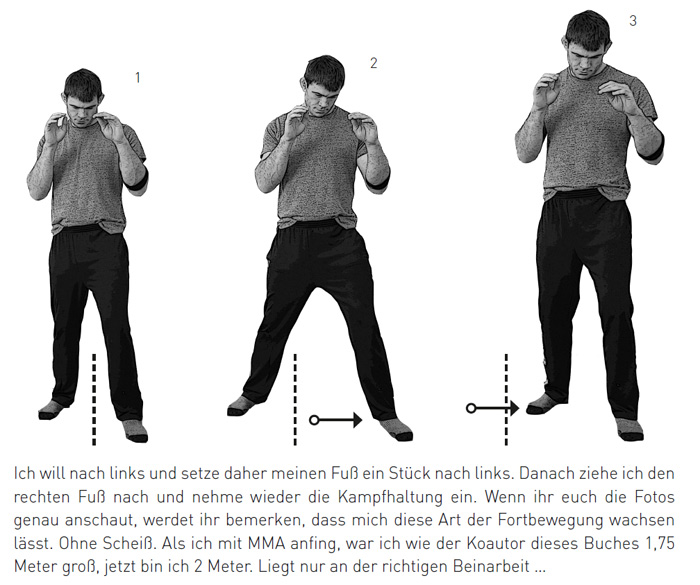 mma tipps anfänger: beinarbeit und bewegung