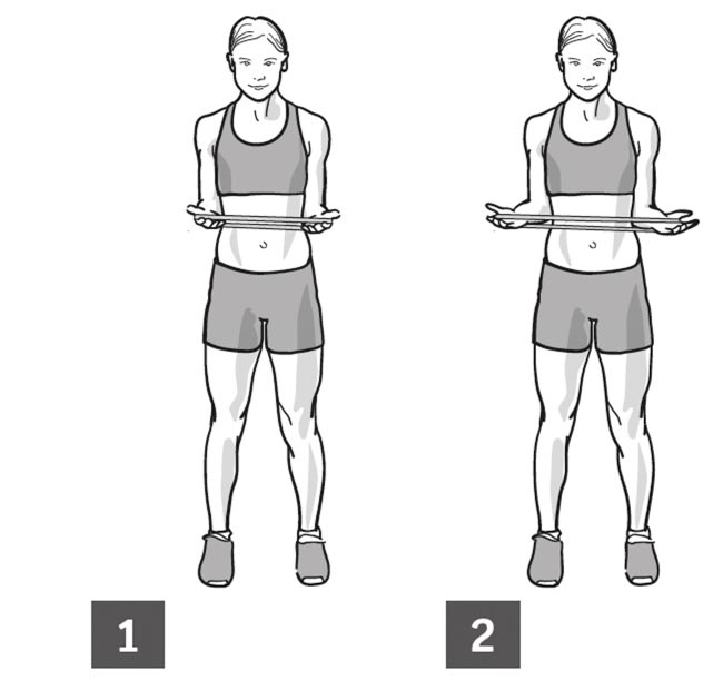 Zuhause fit bleiben: Übungen und Workouts mit dem Miniband