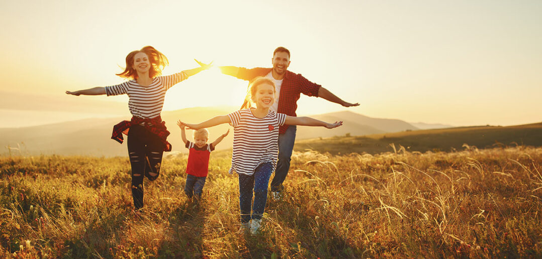 Familientraining in der Natur