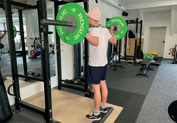 Exzentrisches Training - Kniebeuge