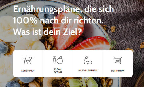trainingsworld-ernaehrungsplan: ziele setzen und abnehmen