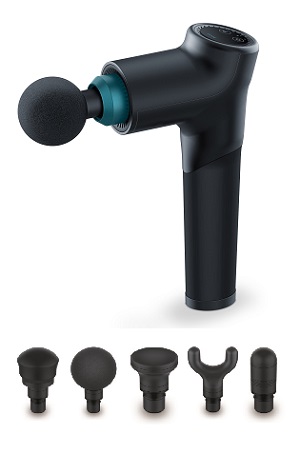 Massage Guns von Beurer sind das ideale Tool zur Triggerpunktmassage vor und nach dem Sport oder zur Muskelentspannung im Alltag.